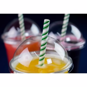 100 canudo biodegradável papel ecológico 6 mm 20 cm embalado individualmente