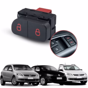 Botão Interruptor Trava E Destrava Gol Saveiro Voyage G5 G6 - Estoque Real