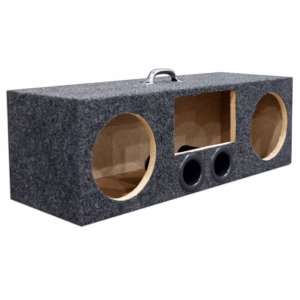 Caixa De Som Vazia Ativa 2 De 6 Polegadas + Alça + Furo Multimidia