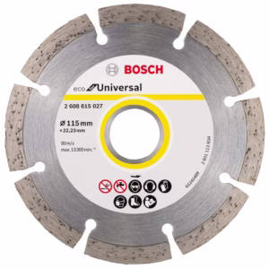 Disco Diamantado 115mm Bosch ECO for Universal para Construção Segmentado
