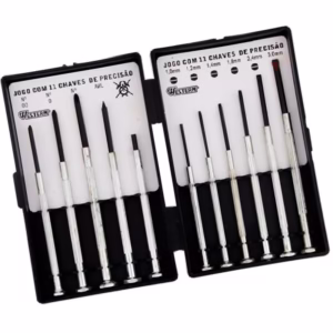 Jogo de Chaves Phillips e Fenda de Precisão Kit 11 Peças 111 WESTERN
