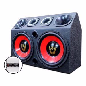 Caixa Igrejinha Trio 12 Compet V8 + Modulo