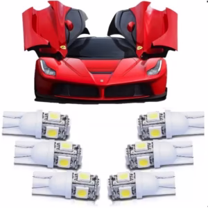 Kit 6 Lampadas Pingo T10 W5W 5 LEDs SMD 5050 12V