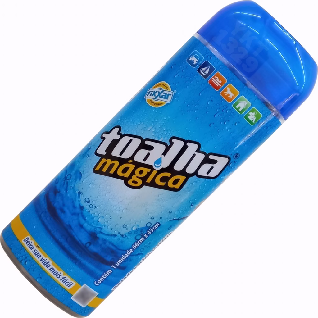 Kit 2 Toalhas Mágicas Fixxar Original Absorve Água Limpa Seca Carro - Imagem 2