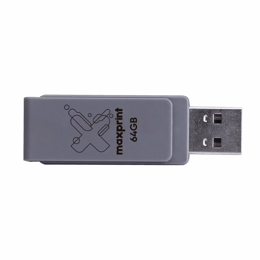 Pen Drive 64GB Twist Grafite Maxprint - 50000015 - Imagem 2