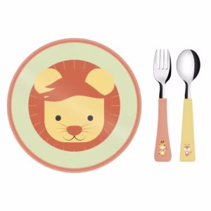 Jogo Infantil Tramontina Baby Friends Colorido 3 Peças - 23797907