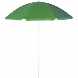 Guarda Sol Sombrinha Gigante 1,80m Piscina Praia Pesca Mor Verde Claro e Escuro