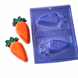 Forma de Acetato Cenoura Recheada Ref 96 Porto Formas Rizzo