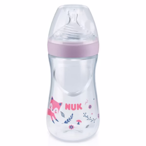 Mamadeira Essence Smart Flow 270ml Bico 6m+ Lilás - NUK