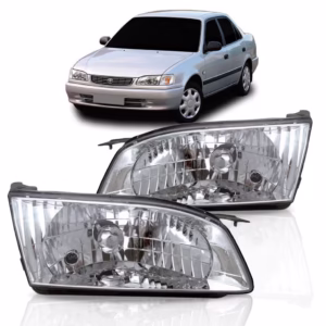 Farol Toyota Corolla 1998 A 2002 Cromado