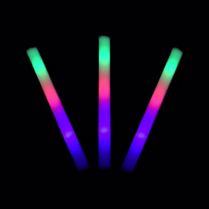 Bastão de LED Espuma para Festa - 10 Unidades - Rizzo