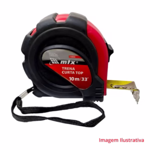 Trena Medidor Emborrachada De Bolso Mtx 10 Metros