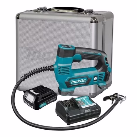 Compressor Calibrador Digital De Pneu 12v Makita C/ Maleta