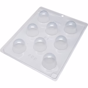 Forma Simples Trufa Média 91  (A1) em Acetato BWB Para Bombom e Doces de Chocolate e Confeitaria