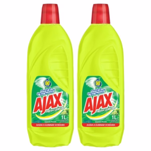 Kit Com 2 Limpador Diluível Ajax Fresh Lemon 1L Cada