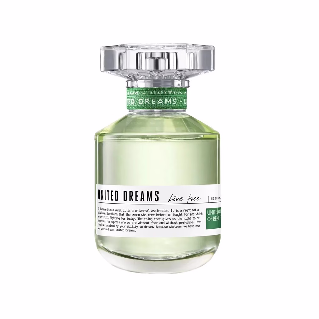 United Dreams Live Free Benetton Fem Edt 50ml
