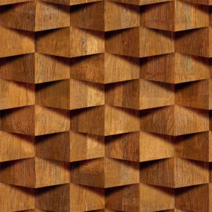 Papel de Parede Madeira Robusta Rústica 3d Para Quartos e Sala
