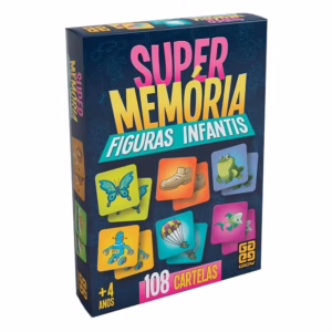 Jogo Supermemória Figuras Infantis