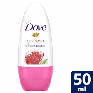 Desodorante Antitranspirante Roll-On Dove Go Fresh Romã e Verbena 50ml