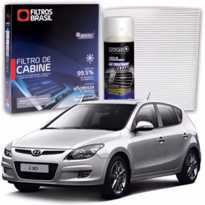 Filtro de Cabine para Hyundai i30 + Higienizador Limpa Ar Tipo Granada