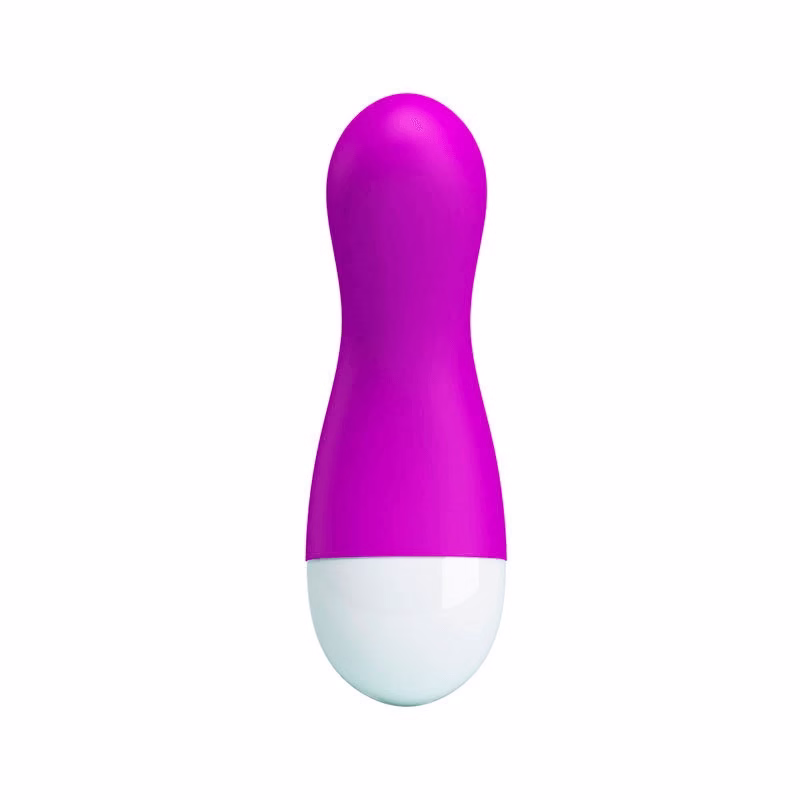 Vibrador Estimulador em Silicone com 30 Modos de Vibração e Carregamento via USB - Pretty Love Ian | 5,6 x 3,8 cm - Imagem 2
