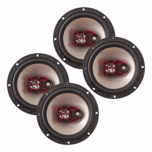 Kit 4 Auto Falante Bravox 6 50w Mobi Siena Idea Stilo Marea