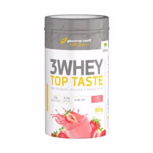 Whey 3w Top Taste 900g Isolado Concentrado e Hidrolisado - Bodyaction
