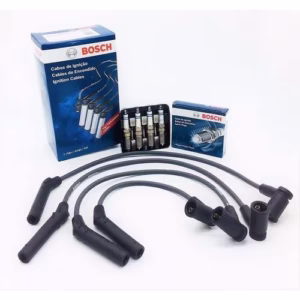 Jogo Cabo E Vela Bosch KA 1.0L 1999 2000 2001 2002 2003 2004 2005 2006 2007 2008 2009 2010 2011 2012 2013 Original