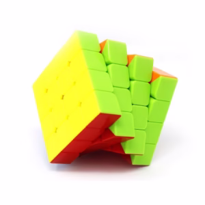 Cubo Mágico 4x4x4 Profissional Qiyi Thunderclap 6.0 Color Stickerless Original - Cuber Brasil