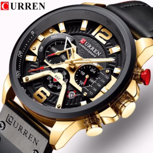 Curren 8329 Relógio Masculino Quartz À Prova D 'Água Multifuncional Casual Esportivo Militar 8329xa