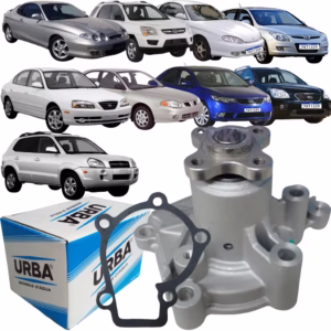 Bomba D'Água Original Urba Coupê 2.0 8V 1996 1997 1998 1999 2001 2002 Elantra 2002 2003 2004 2005 2006 I30 2007 2008 2009 2010 2011 2012 Tucson 2013 2014 2015 Carens Cerato Sportage
