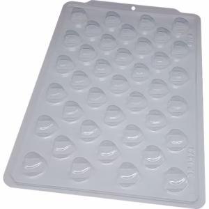 Forma BWB Simples Semiprofissional, Alto Rendimento Doces Finos Cód. 3554 - SP Coração Ponteado