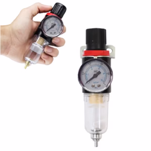 Filtro De Ar Para Pintura Com Regulador de Pressão 1/4 Compressor