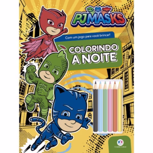 Livro - Pj Masks: Colorindo a noite - Ciranda Cultural