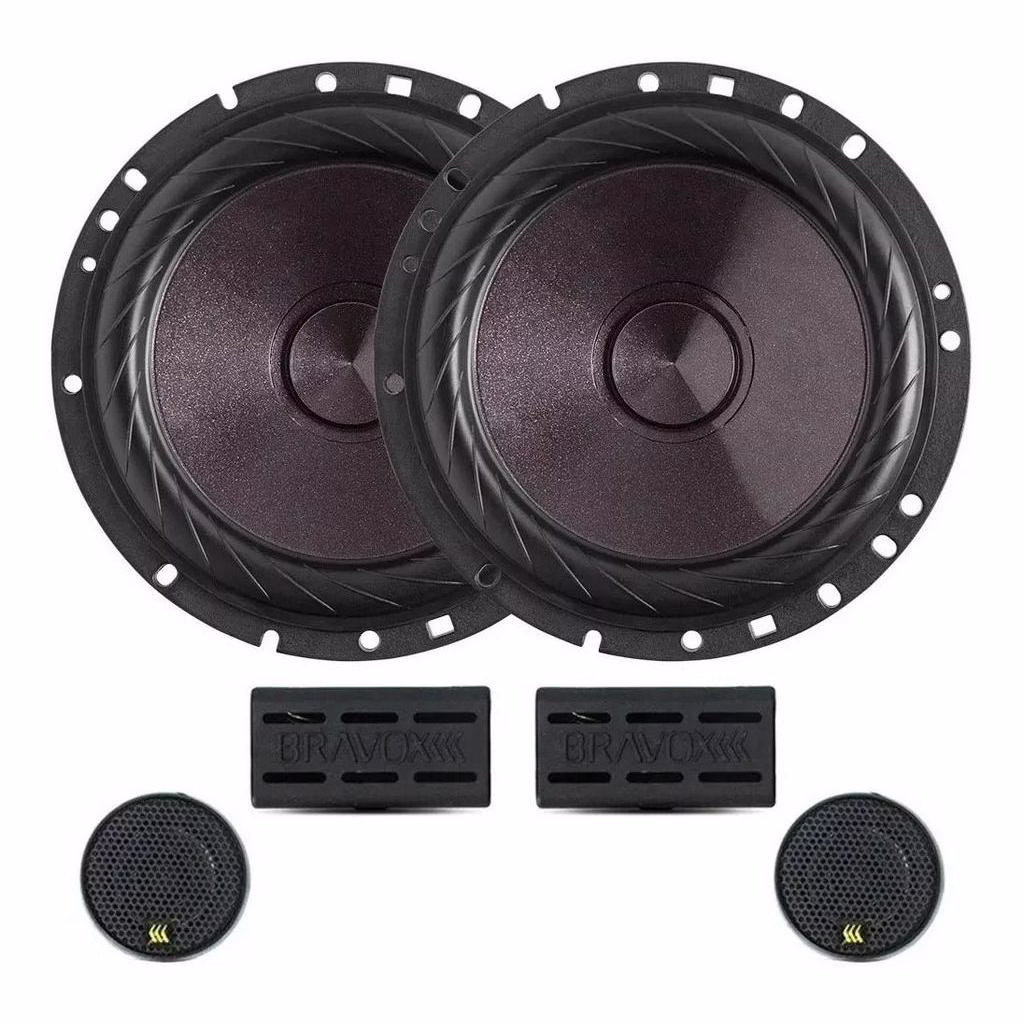 Kit 2 Vias 6 Polegadas Bravox Cs60p 240w Falante 4 Ohms