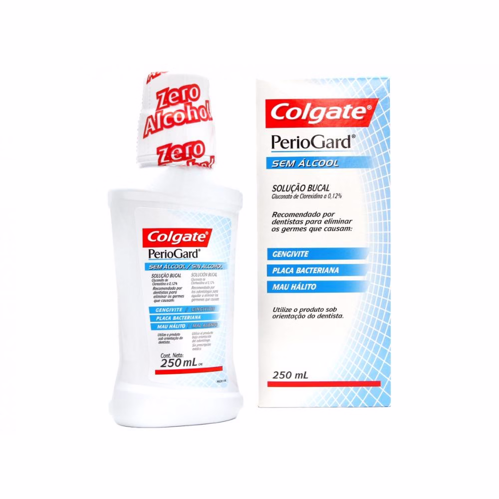 Enxaguante Bucal Colgate PerioGard Sem Álcool 250ml - Imagem 2