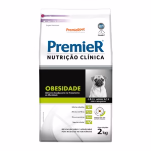 Ração Premier Nutrição Clínica Obesidade para Cães Adultos de Pequeno Porte - 2Kg