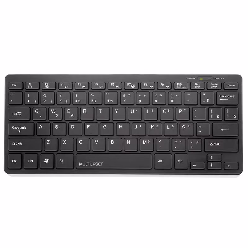 Teclado mini slim comfort USB - TC154 - Multilaser