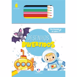 Livro - Desenhos divertidos - Capa comum