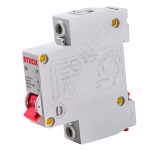 Disjuntor Mini Din 1 Polo 6A 220/380V 3kA Curva C Steck