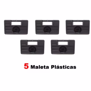 Maleta Case Tática Plástica Cordilheira Preta Atacado 5 unidades