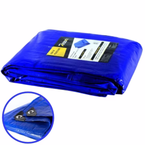 Lona Carreteiro 100 Micras Leve 4 x 4 Metros Azul APM7020009  REXON