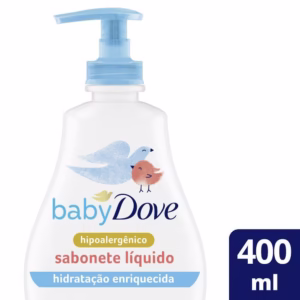 Sabonete Líquido Baby Dove da Cabeça aos Pés Hidratação Enriquecida 400ml