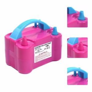 Inflador Compressor 110v Bomba Balões Bexigas 2 Bicos Festas elétrico