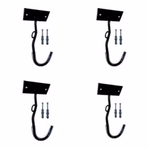 Kit Gancho Suporte Parede Pendurar Bicicleta Bike 4 Unidades