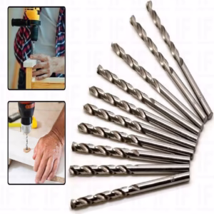 Jogo Brocas Aço Rápido 10 peças para Furadeira Mtx