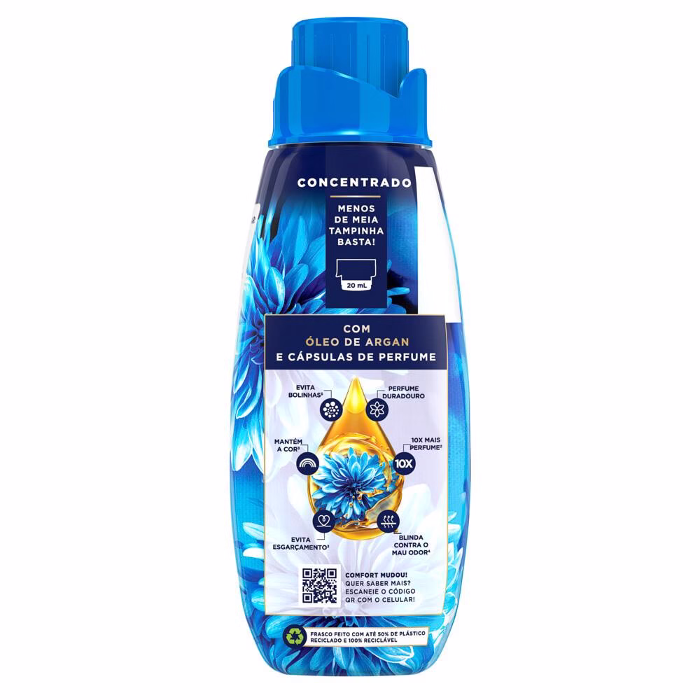 Kit 2 Amaciantes Comfort Concentrado Original 500ml - Imagem 2