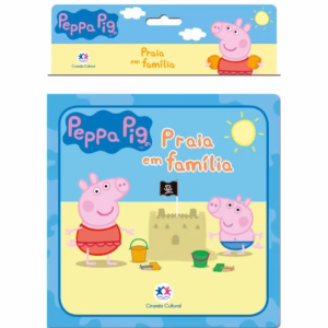 Livro - Peppa Pig - Praia em família - Ciranda Cultural