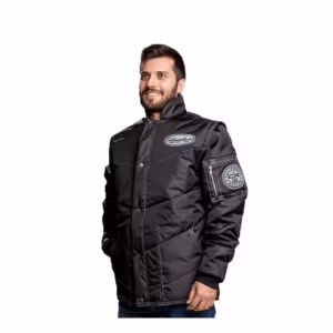 Jaqueta California Performance Rancing Refletiva Preta