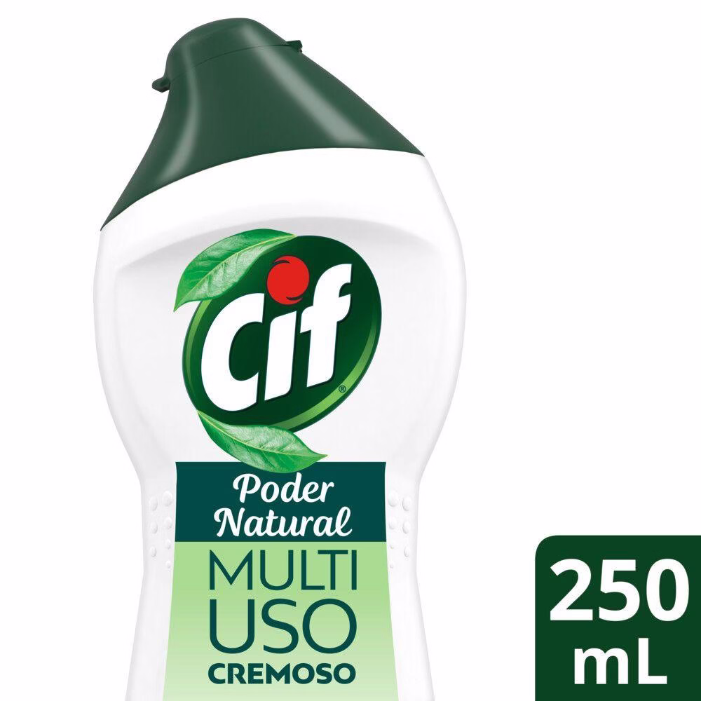 Kit 4 Multiuso CIF Cremoso Limão 250ml - Imagem 2
